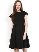 Load image into Gallery viewer, Queen ellie Black Fit & Flare Dress