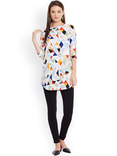 Load image into Gallery viewer, Queen ellie Multicoloured Printed Kurti