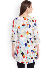 Load image into Gallery viewer, Queen ellie Multicoloured Printed Kurti