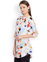 Load image into Gallery viewer, Queen ellie Multicoloured Printed Kurti