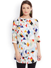 Load image into Gallery viewer, Queen ellie Multicoloured Printed Kurti