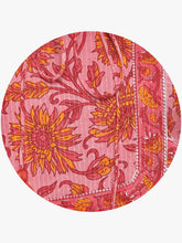 Load image into Gallery viewer, Queen ellie Women Pink & Red Printed A-Line Dress