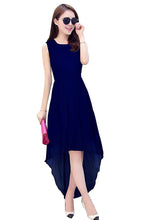 Load image into Gallery viewer, Queen ellieLong ruhaans Navy Blue Dress