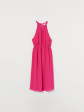 Load image into Gallery viewer, Queen ellie Women Pink Solid MAMA Chiffon Dress