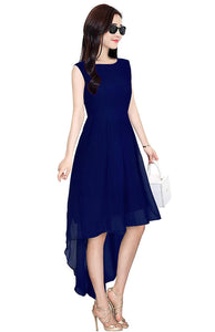 Queen ellieLong ruhaans Navy Blue Dress
